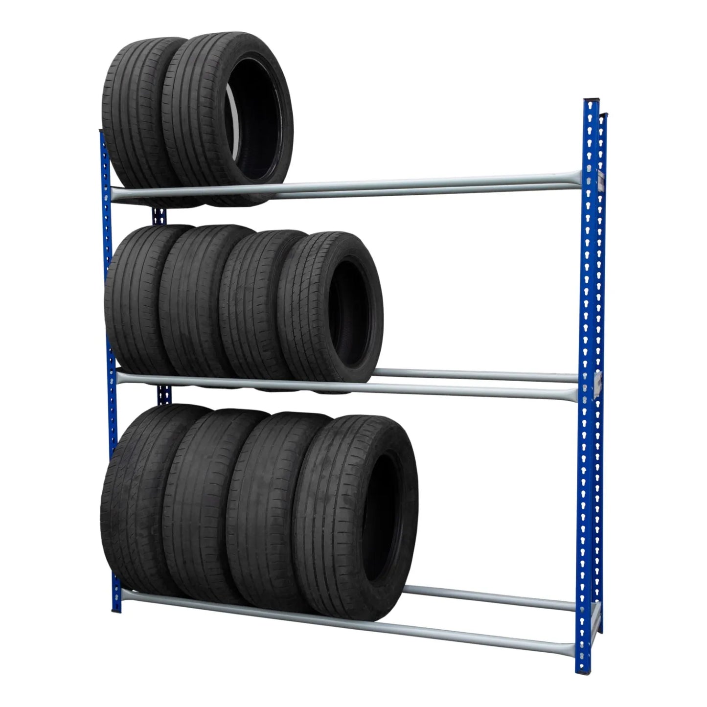 Tyre Wheel Racking Shelving Storage Garage Mechanic Workshop Heavy Duty 3 Tier