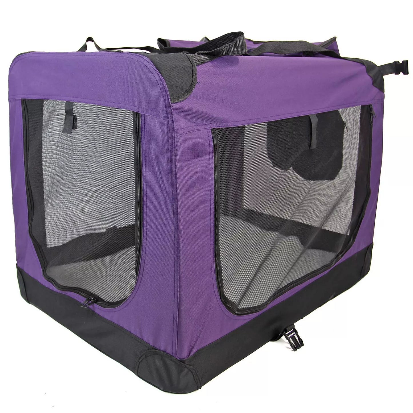 Fabric Dog Crate Cat Puppy Pet Carrier Travel Portable Kennel Cage House