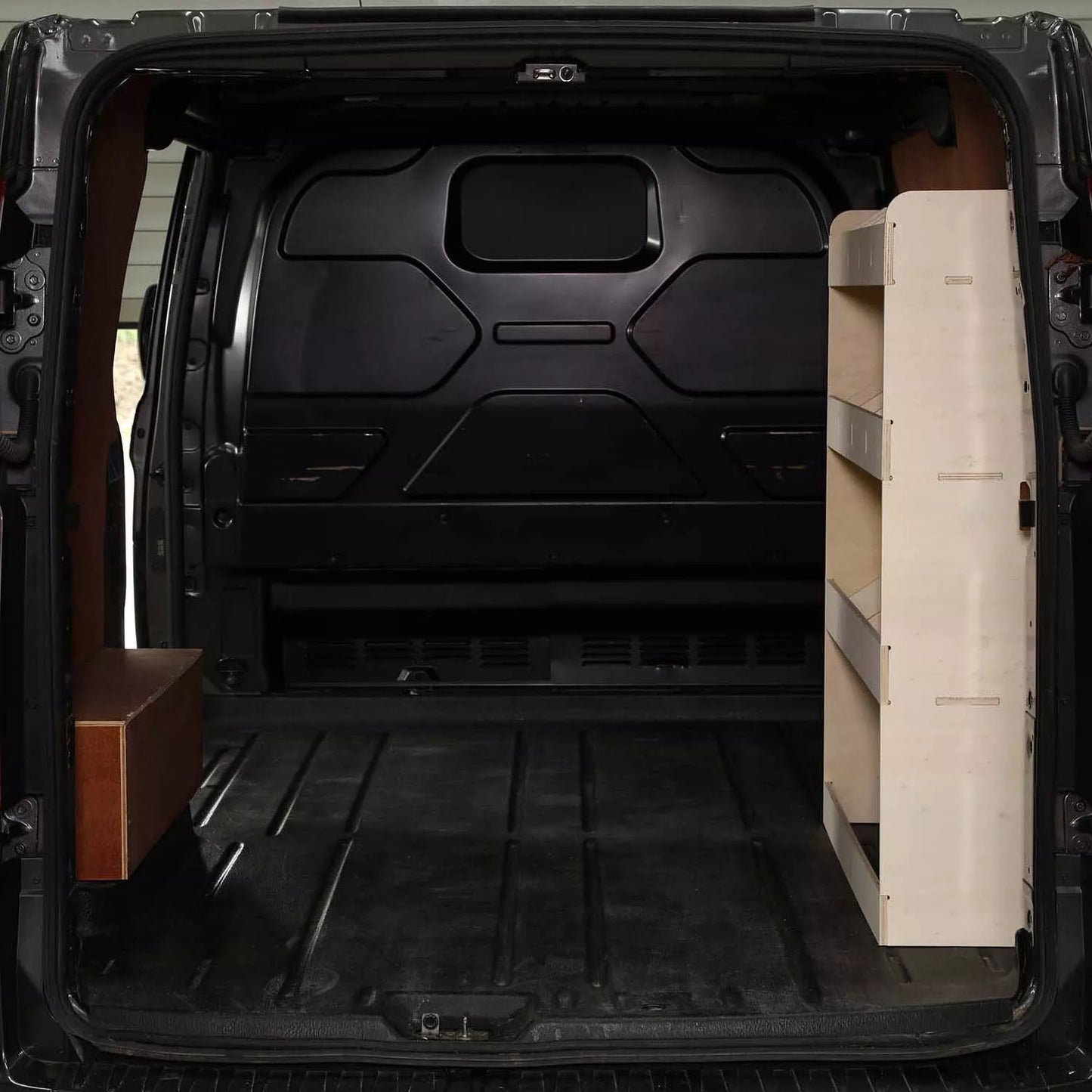 Vauxhall Vivaro 2019+ SWB Van Racking Tool Storage Either Side Rear Van Rack
