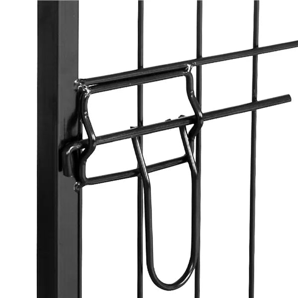 Pet Dog Pen 6 Panel Foldable Cat Puppy Playpen Indoor/Outdoor Enclosure Run Cage