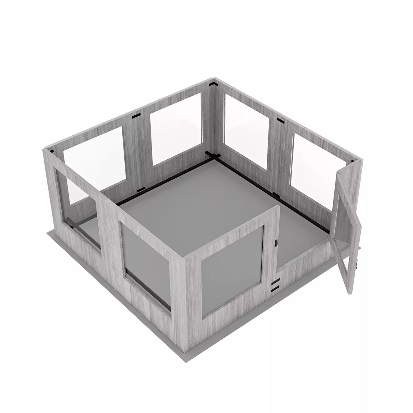 Wooden Dog Whelping Box Pet Puppy Playpen with Waterproof Fertility Pad