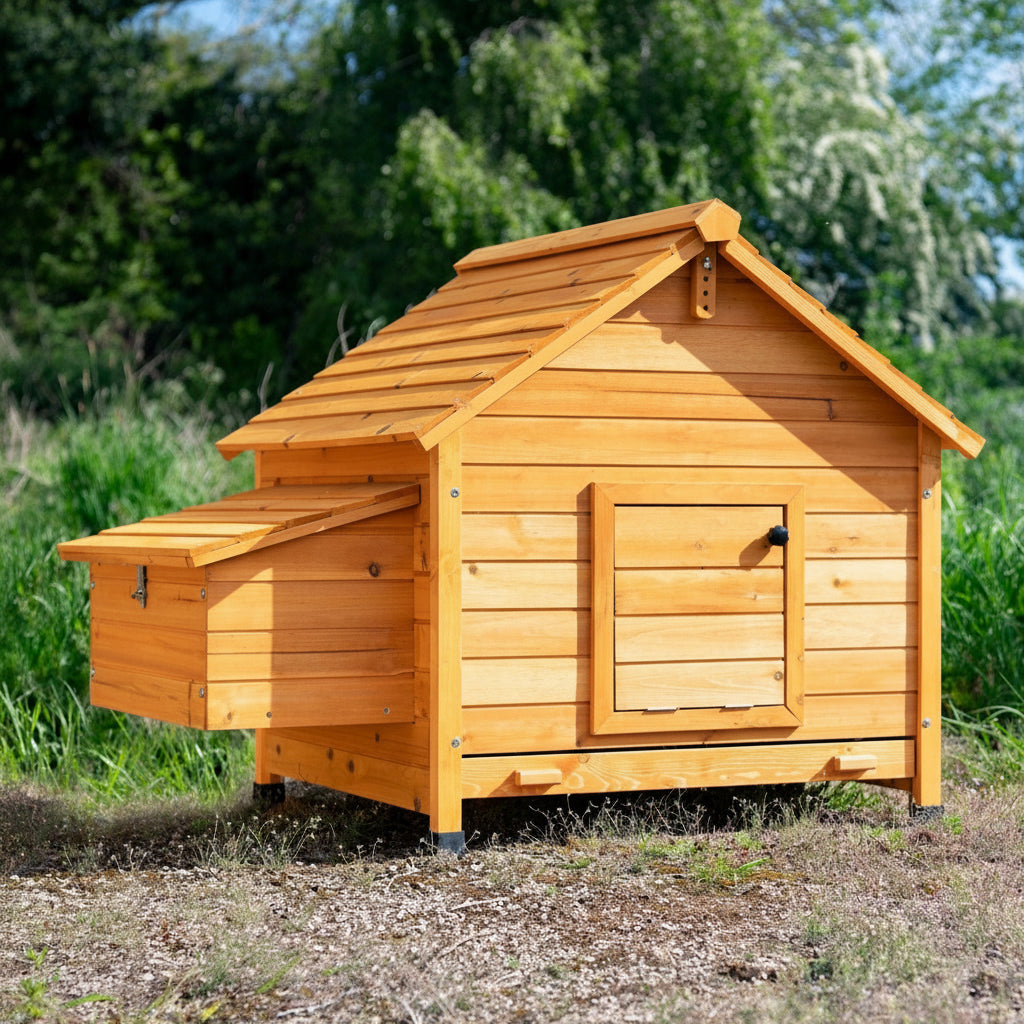 CHICKEN COOP RUN HEN HOUSE POULTRY ARK HOME NEST BOX COUP COOPS RABBIT HUTCH