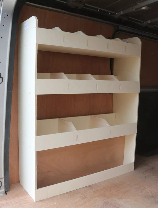 Vauxhall Vivaro LWB L2 2015-19 Van Racking Tool Storage Shelving NS Rear
