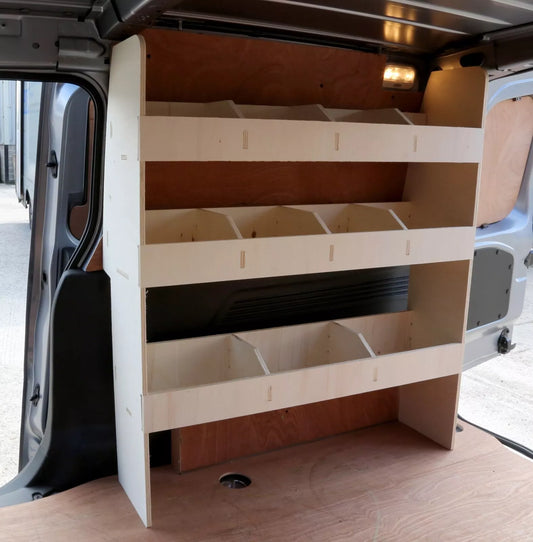 Vauxhall Combo LWB 2019+ Van Racking Tool Storage Shelving OS Rear