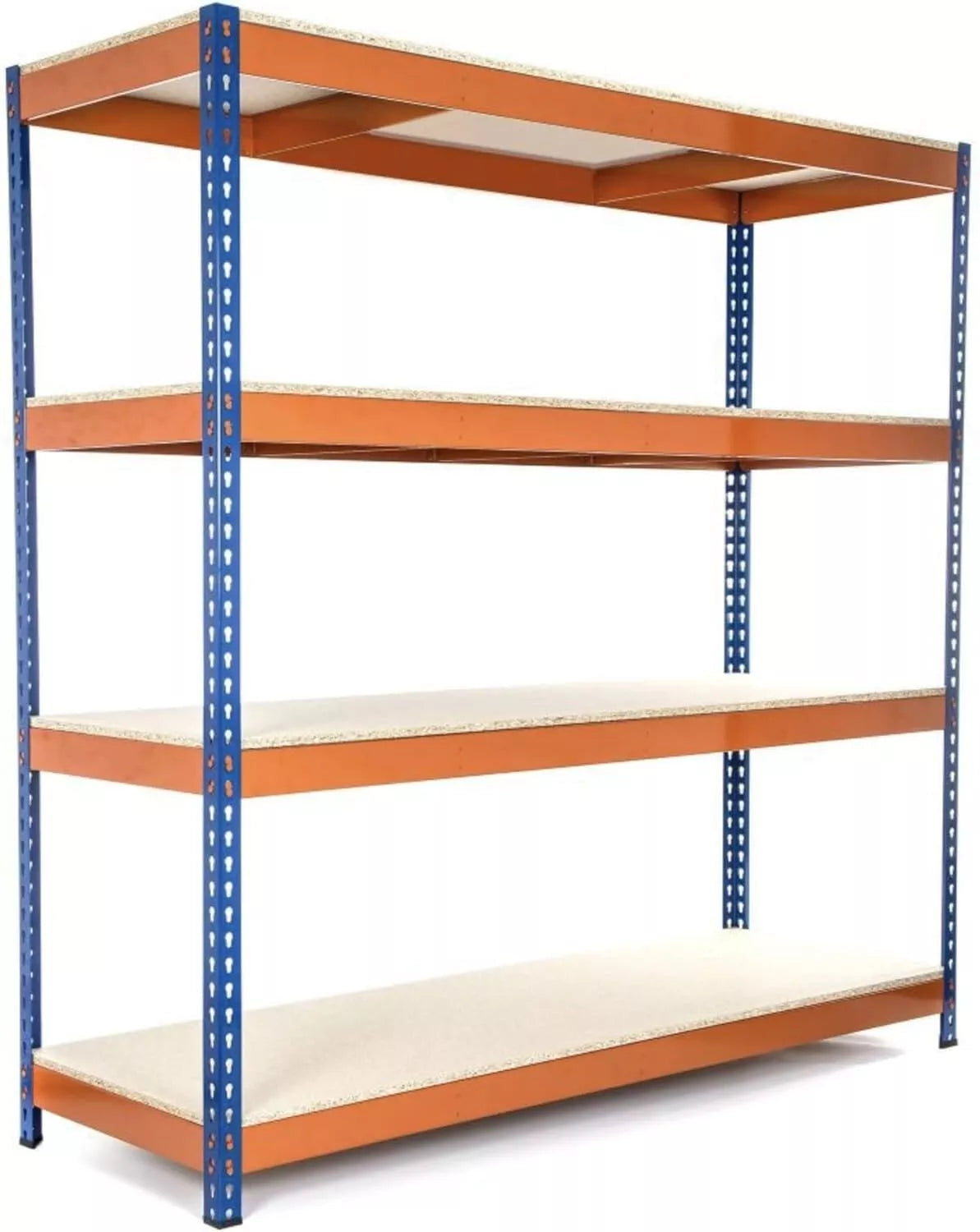 Industrial Heavy Duty Warehouse Racking Garage Shelving Storage Shelves Metal Shelf Unit 4 Tier