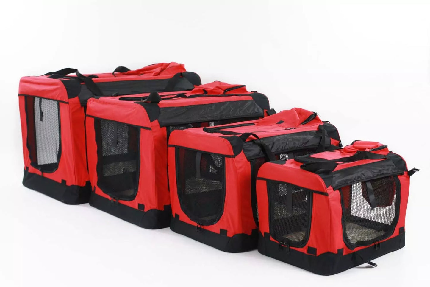 Fabric Dog Crate Cat Puppy Pet Carrier Travel Portable Kennel Cage House