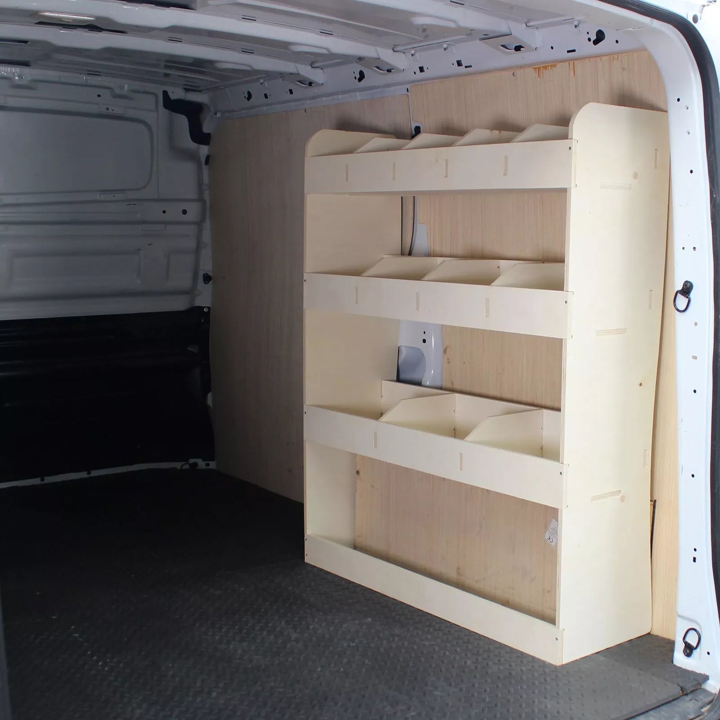 Renault Trafic Traffic SWB 2015+ Van Racking Tool Storage Shelving OS Rear