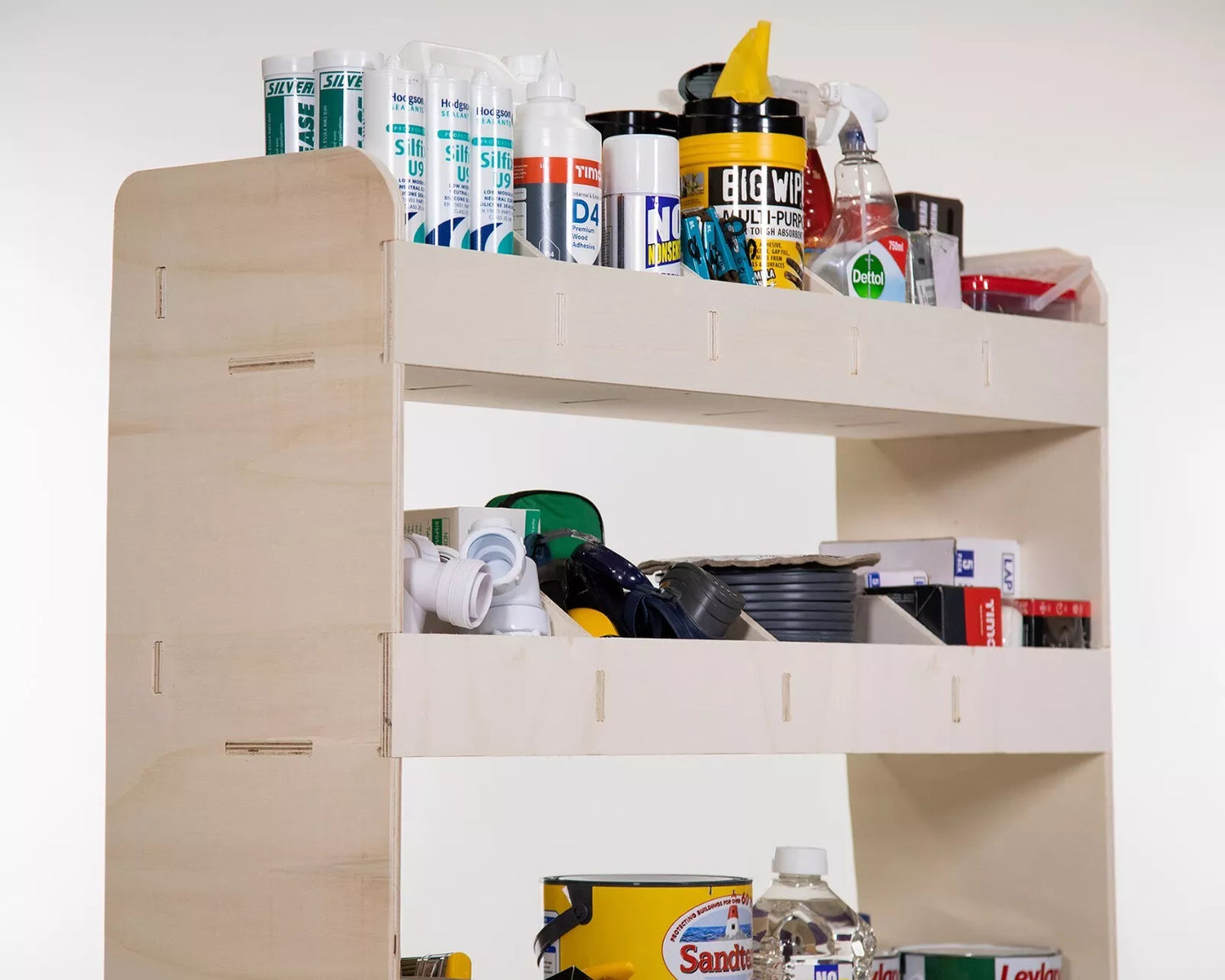 Citroen Dispatch 2016+ MWB Van Racking Tool Storage Shelving Organiser NS Rear