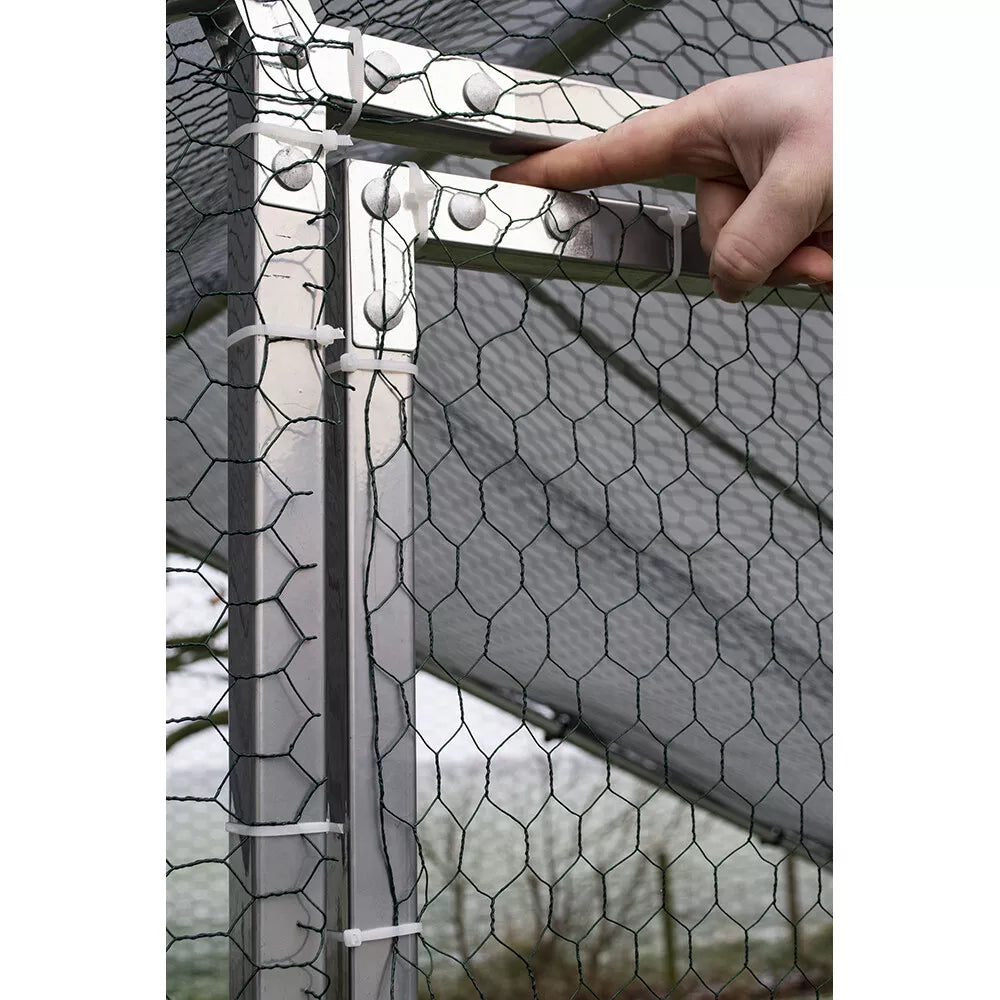 Run 3 x 2 m 25mm  Pet Hens Dogs Poultry Rabbit Ducks Coop