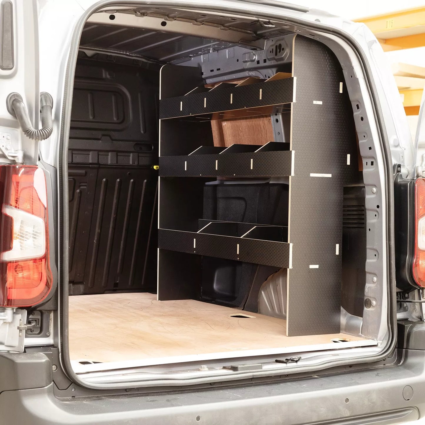 Fiat Doblo L1 (SWB) 2022+ Driver Side HEXABOARD Van Racking Storage Shelving