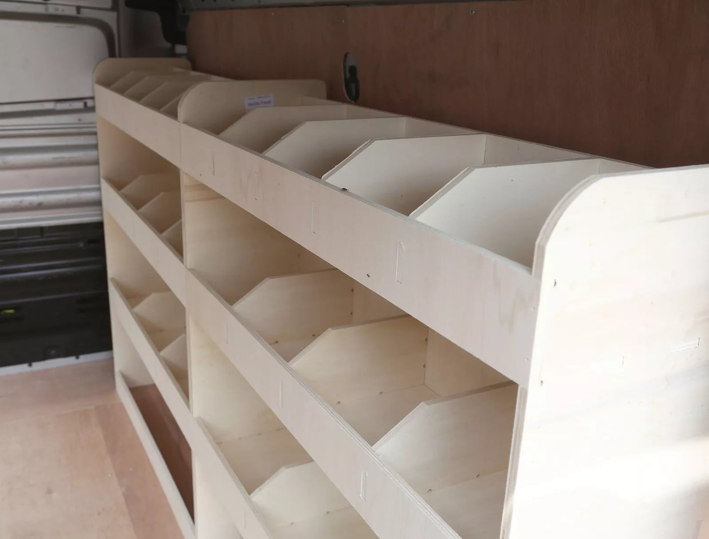 Vauxhall Vivaro SWB 2015-19 Full Driver Side Van Racking Tool Storage Shelving