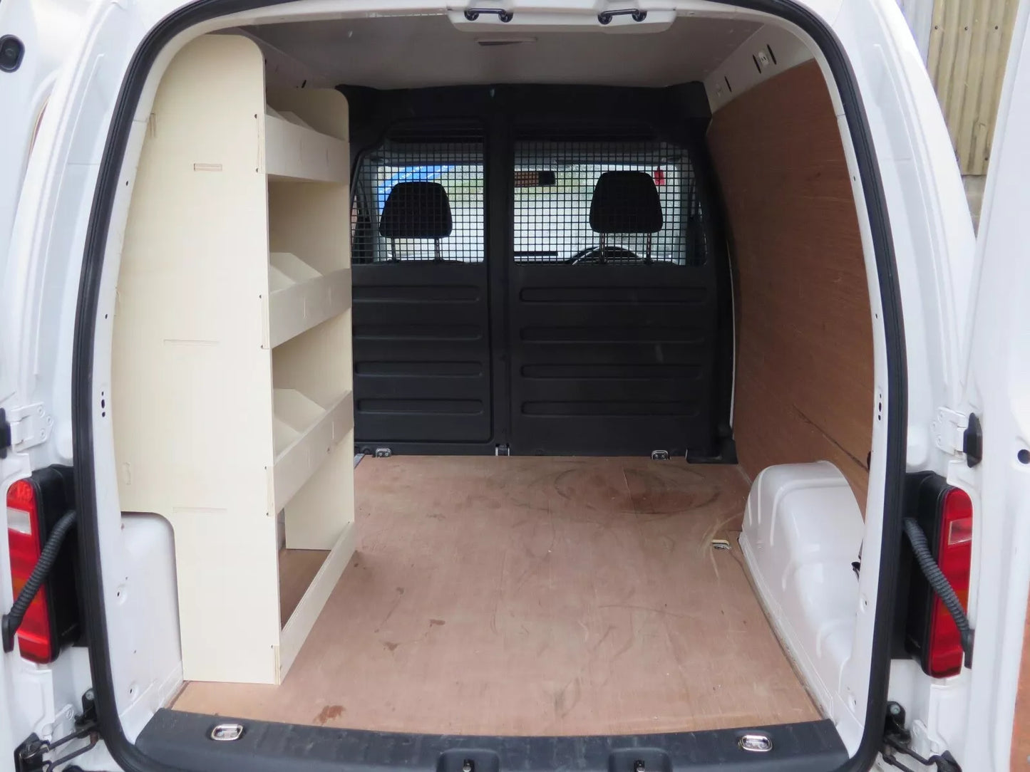 VW Caddy SWB (2004-2020) Van Racking Shelving Tool Storage Passenger Side